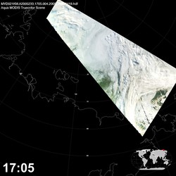 Level 1B Image at: 1705 UTC