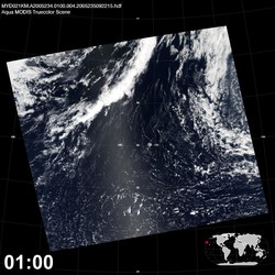 Level 1B Image at: 0100 UTC