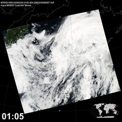 Level 1B Image at: 0105 UTC