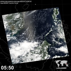 Level 1B Image at: 0550 UTC