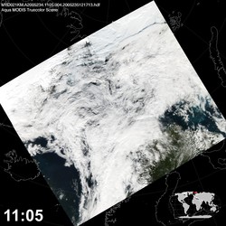 Level 1B Image at: 1105 UTC