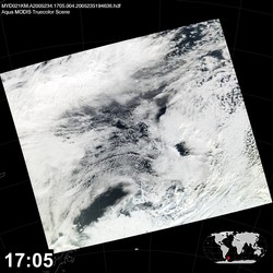 Level 1B Image at: 1705 UTC