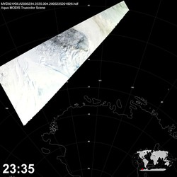 Level 1B Image at: 2335 UTC