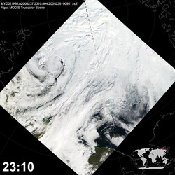 Level 1B Image at: 2310 UTC