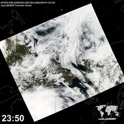 Level 1B Image at: 2350 UTC