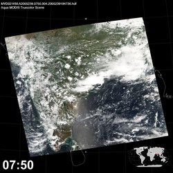 Level 1B Image at: 0750 UTC