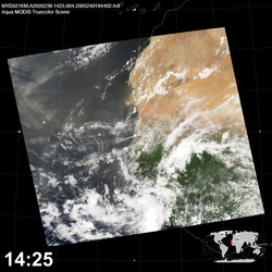 Level 1B Image at: 1425 UTC