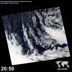 Level 1B Image at: 2050 UTC