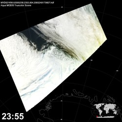 Level 1B Image at: 2355 UTC