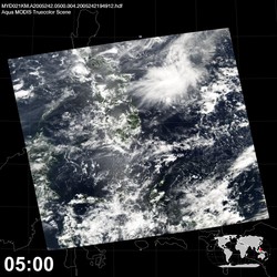 Level 1B Image at: 0500 UTC