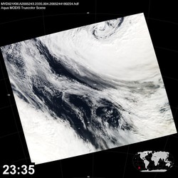 Level 1B Image at: 2335 UTC