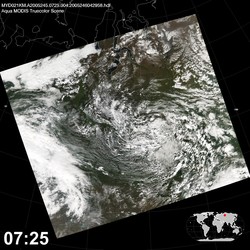 Level 1B Image at: 0725 UTC