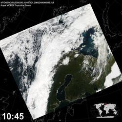 Level 1B Image at: 1045 UTC