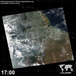 Level 1B Image at: 1700 UTC