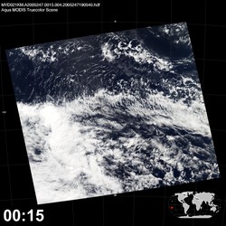 Level 1B Image at: 0015 UTC