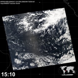 Level 1B Image at: 1510 UTC