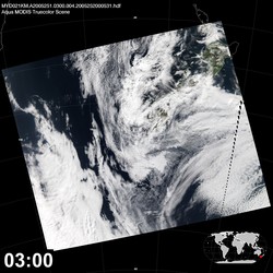 Level 1B Image at: 0300 UTC