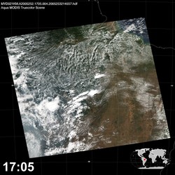 Level 1B Image at: 1705 UTC