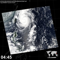 Level 1B Image at: 0445 UTC