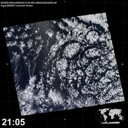 Level 1B Image at: 2105 UTC