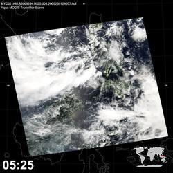 Level 1B Image at: 0525 UTC