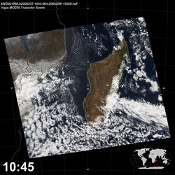 Level 1B Image at: 1045 UTC