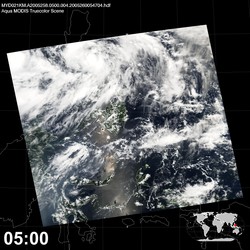 Level 1B Image at: 0500 UTC