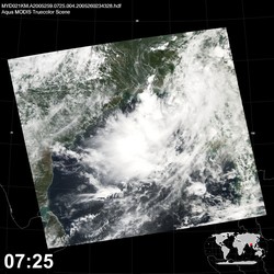 Level 1B Image at: 0725 UTC