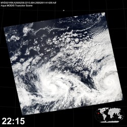 Level 1B Image at: 2215 UTC