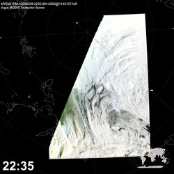 Level 1B Image at: 2235 UTC