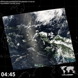 Level 1B Image at: 0445 UTC