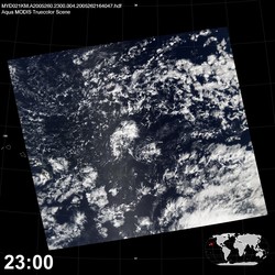 Level 1B Image at: 2300 UTC