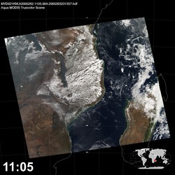 Level 1B Image at: 1105 UTC