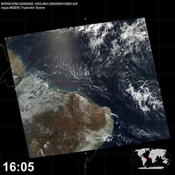 Level 1B Image at: 1605 UTC