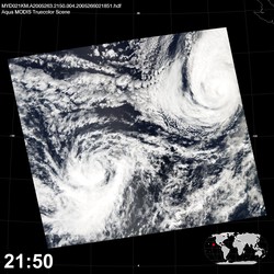 Level 1B Image at: 2150 UTC