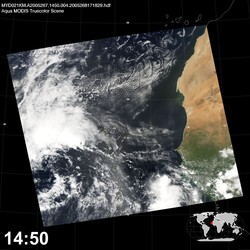 Level 1B Image at: 1450 UTC