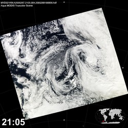 Level 1B Image at: 2105 UTC