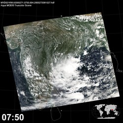 Level 1B Image at: 0750 UTC