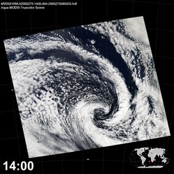 Level 1B Image at: 1400 UTC