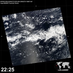 Level 1B Image at: 2225 UTC