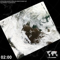 Level 1B Image at: 0200 UTC