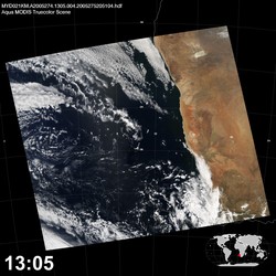 Level 1B Image at: 1305 UTC