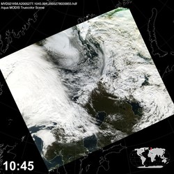 Level 1B Image at: 1045 UTC