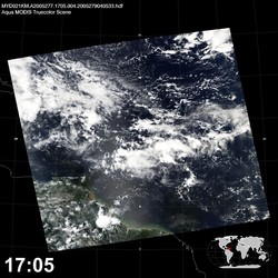 Level 1B Image at: 1705 UTC