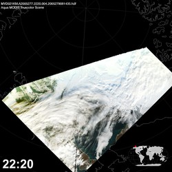 Level 1B Image at: 2220 UTC