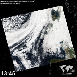 Level 1B Image at: 1345 UTC