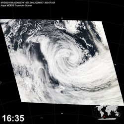 Level 1B Image at: 1635 UTC