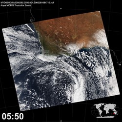 Level 1B Image at: 0550 UTC