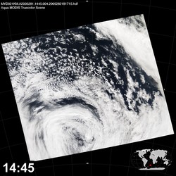 Level 1B Image at: 1445 UTC