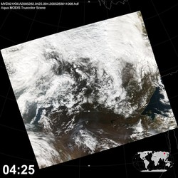 Level 1B Image at: 0425 UTC